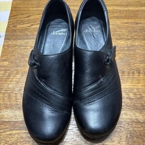 DANSKO Franny Womens 40 Leather Slip On Flat Shoes #5510020200 Us 9-9.5